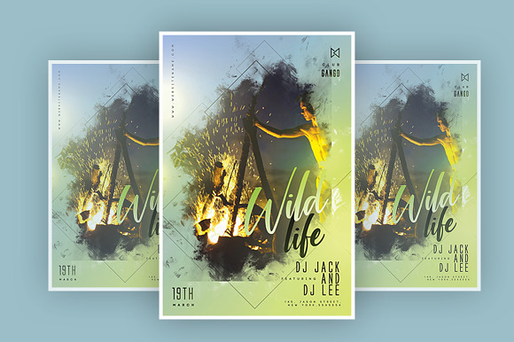 WILD LIFE in Flyer Templates - product preview 1