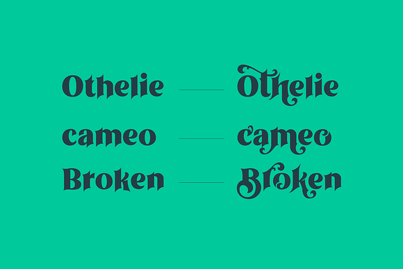 Othelie Font in Blackletter Fonts - product preview 8