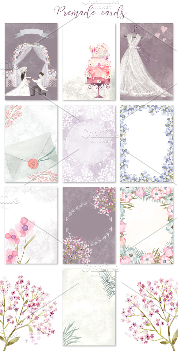 Wedding Collection in Illustrations - product preview 5