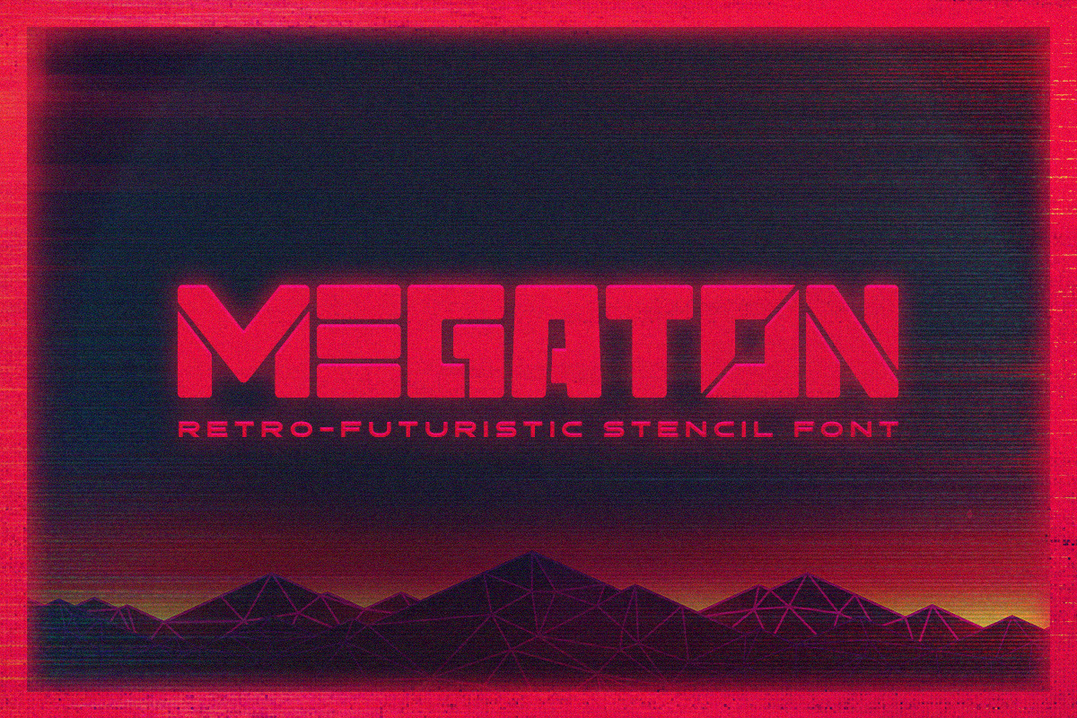 MEGATON in Display Fonts - product preview 8