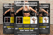 Body Fitness Club Flyer Template