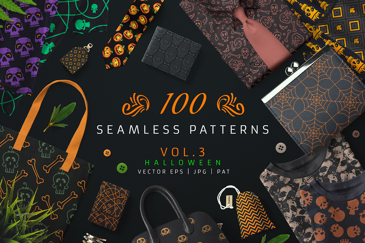 100 Seamless Patterns Vol.3 in Patterns - product preview 8
