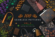100 Seamless Patterns Vol.3