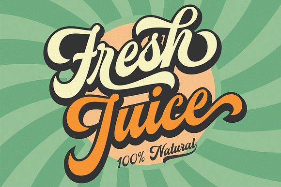 Streetball | Vintage Font in Script Fonts - product preview 3