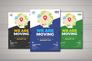 We Are Moving Flyer Template