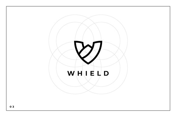 W Logo Template in Logo Templates - product preview 3