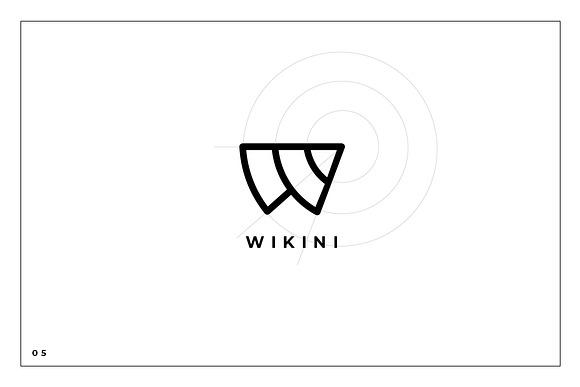 W Logo Template in Logo Templates - product preview 5