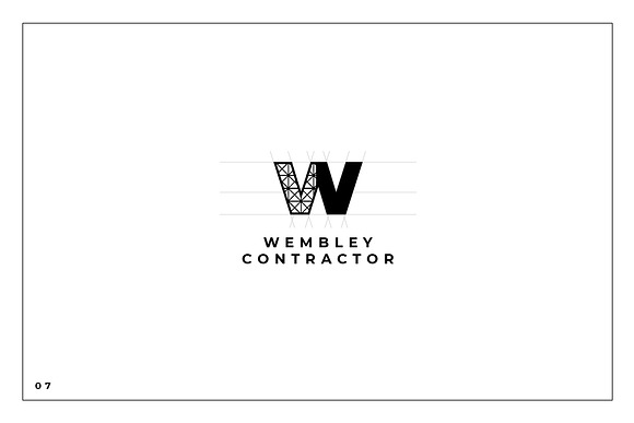 W Logo Template in Logo Templates - product preview 7