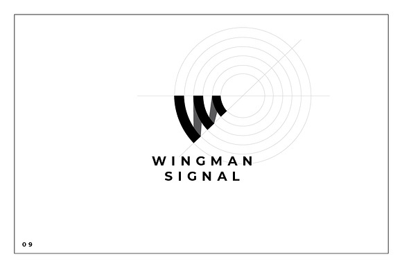 W Logo Template in Logo Templates - product preview 9