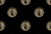 Japanese Symbol Seamless Pattern
