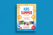 Kids Summer Camp Event Flyer