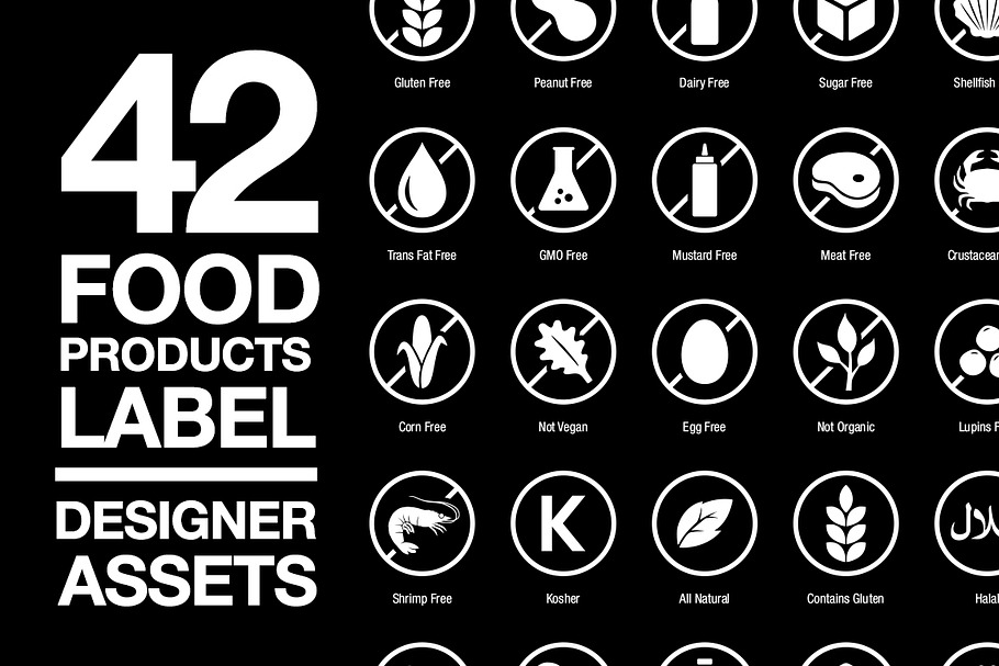 42 Food Allergy & Products Label
