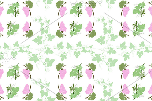 10 Grapevine seamless patterns in Patterns - product preview 1
