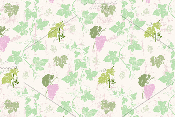 10 Grapevine seamless patterns in Patterns - product preview 3