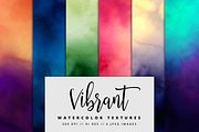 Vibrant Watercolor Textures