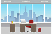 Office room business interior