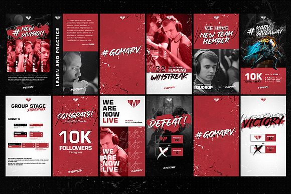 E - Sports Social Media Template in Social Media Templates - product preview 7