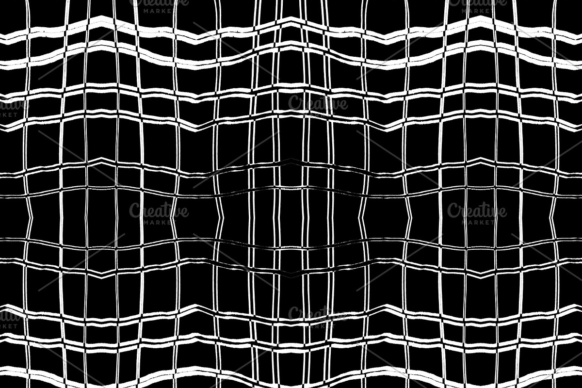 Irregular Grid Sketchy Pattern Textu in Patterns - product preview 8