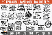Farmhouse Halloween SVG Bundle