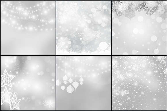 Winter White Christmas Papers in Textures - product preview 1