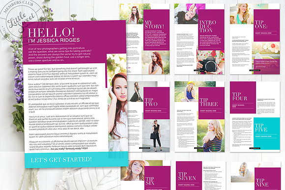 Magazine / eBook Template in Canva in Magazine Templates - product preview 7
