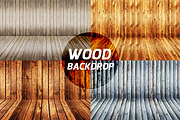 Wood backdrop