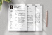 3 Page Resume Template - CV Resume