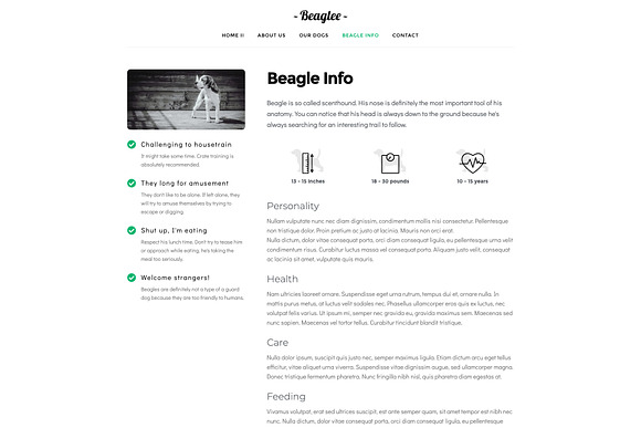 Kariboo Kennel -WP Dog Breeder in WordPress Business Themes - product preview 5