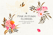 Pink Autumn Flowers vol.2