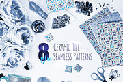 Ceramic Tile Seamless Patterns
