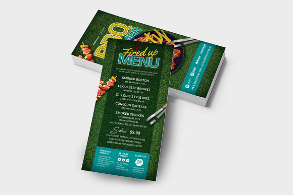 BBQ Party Flyer Template in Flyer Templates - product preview 6