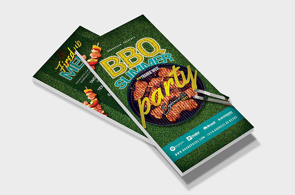 BBQ Party Flyer Template in Flyer Templates - product preview 7
