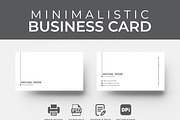 Modern & Minimal Business Card