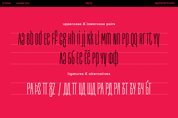 TT Frantz variable typeface in Sans-Serif Fonts - product preview 3