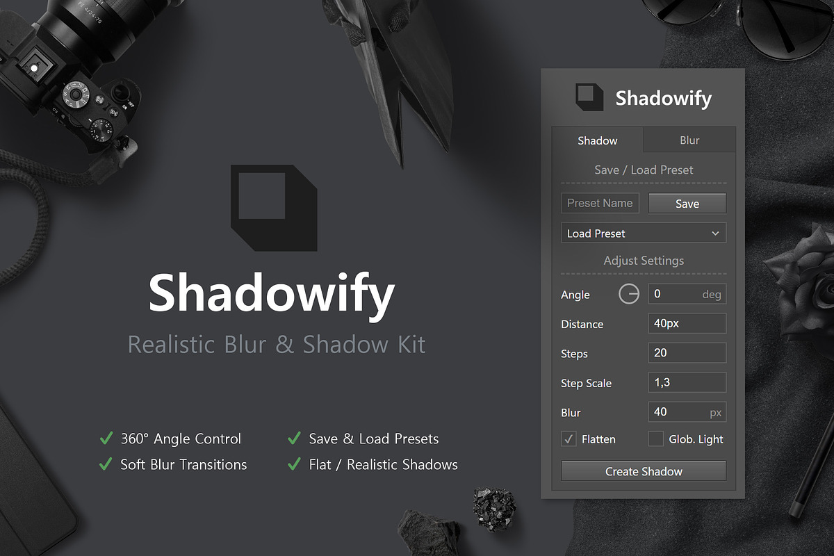 Shadowify - Blur & Shadow Kit in Add-Ons - product preview 8