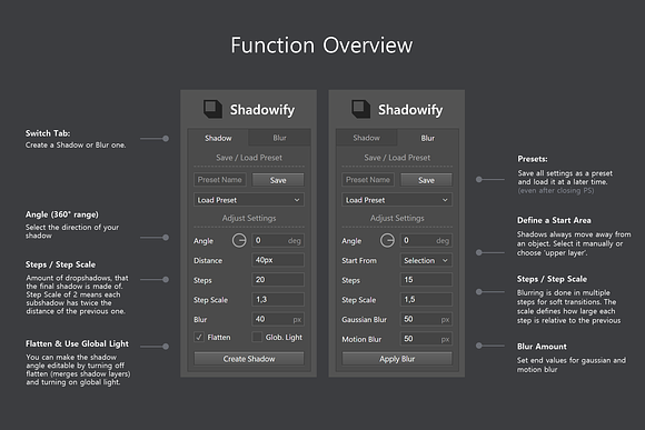 Shadowify - Blur & Shadow Kit in Add-Ons - product preview 4