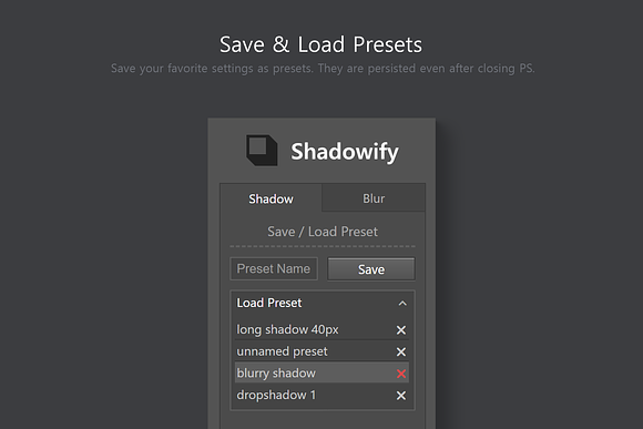 Shadowify - Blur & Shadow Kit in Add-Ons - product preview 7