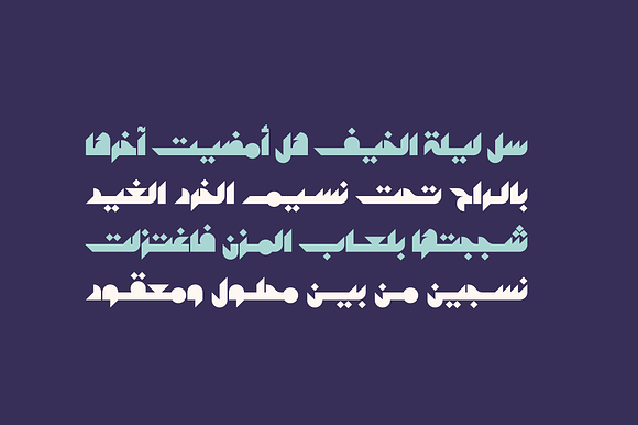 Mostaqbali - Arabic Font in Non Western Fonts - product preview 5