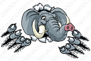 Elephant Sports Animal Mascot