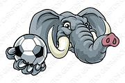 Elephant Soccer Football Ball Sports