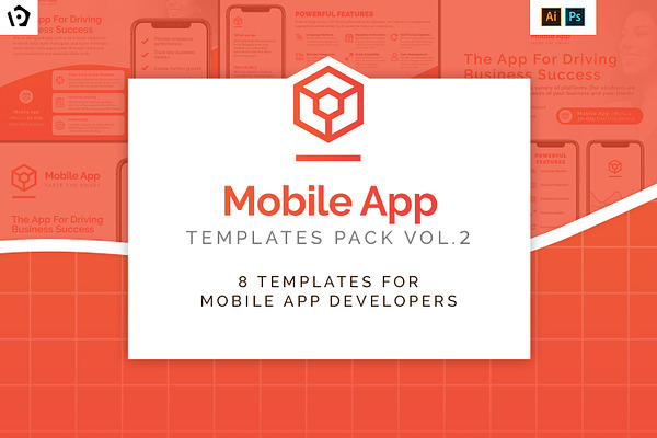 Mobile App Templates Pack v2