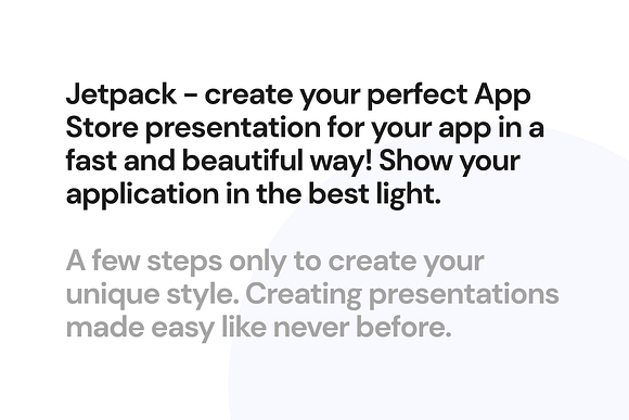 iOS Jetpack 2 in Web Elements - product preview 3