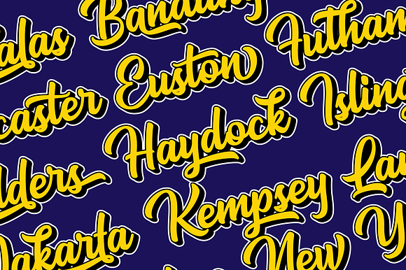 Mackless | Layered Script Font in Display Fonts - product preview 6