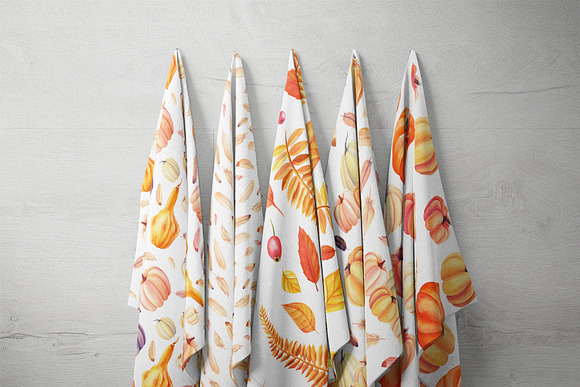 Autumn harvest, watercolor in Illustrations - product preview 4