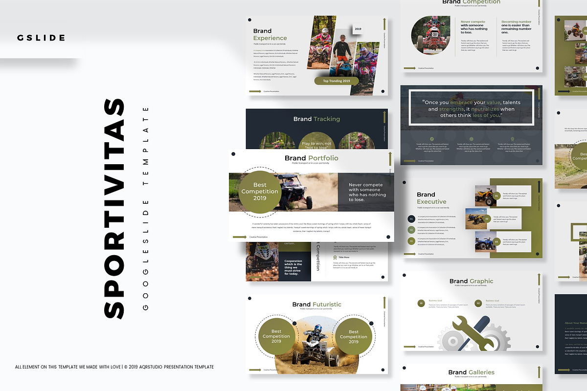 Sportiviitas - Google Slides Templat in Google Slides Templates - product preview 8