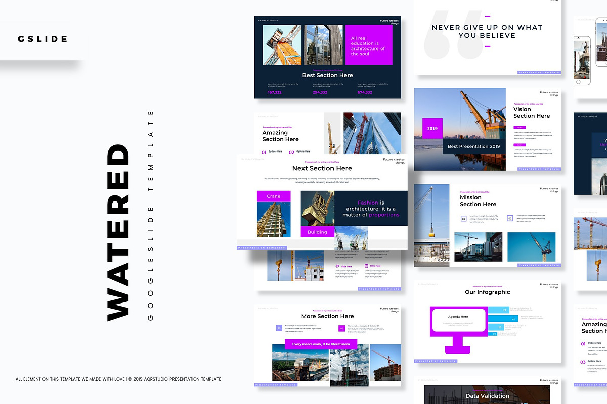 Watered  - Google Slides Template in Google Slides Templates - product preview 8