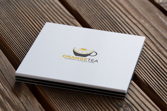 Orange Tea Logo in Logo Templates - product preview 1