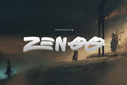 Zenoo | Brush Font