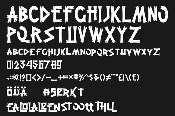 Grootten Beast in Display Fonts - product preview 3