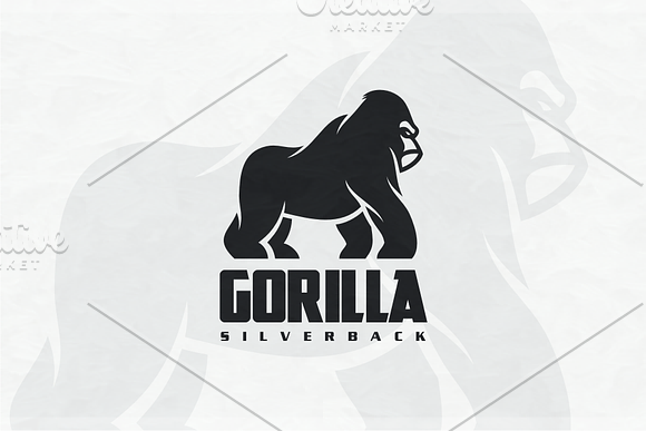 Gorilla Logo in Logo Templates - product preview 2
